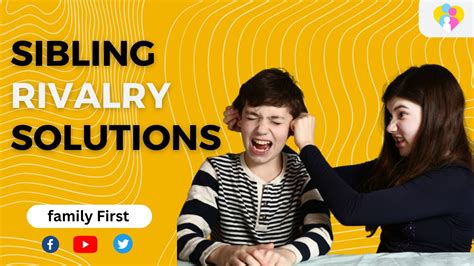 sibling rivalry solutions|Iba pa.